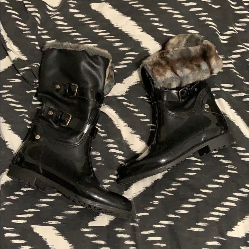 Stuart Weitzman Rain Boots Sz 39